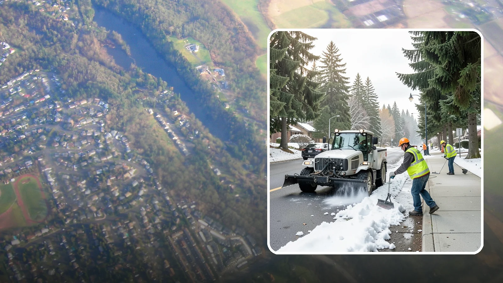 Sidewalk Snow Removal in Algona, King County, WA - Clear public sidewalks, walkways, and pedestrian corridors of snow to maintain safe, ADA-compliant access.