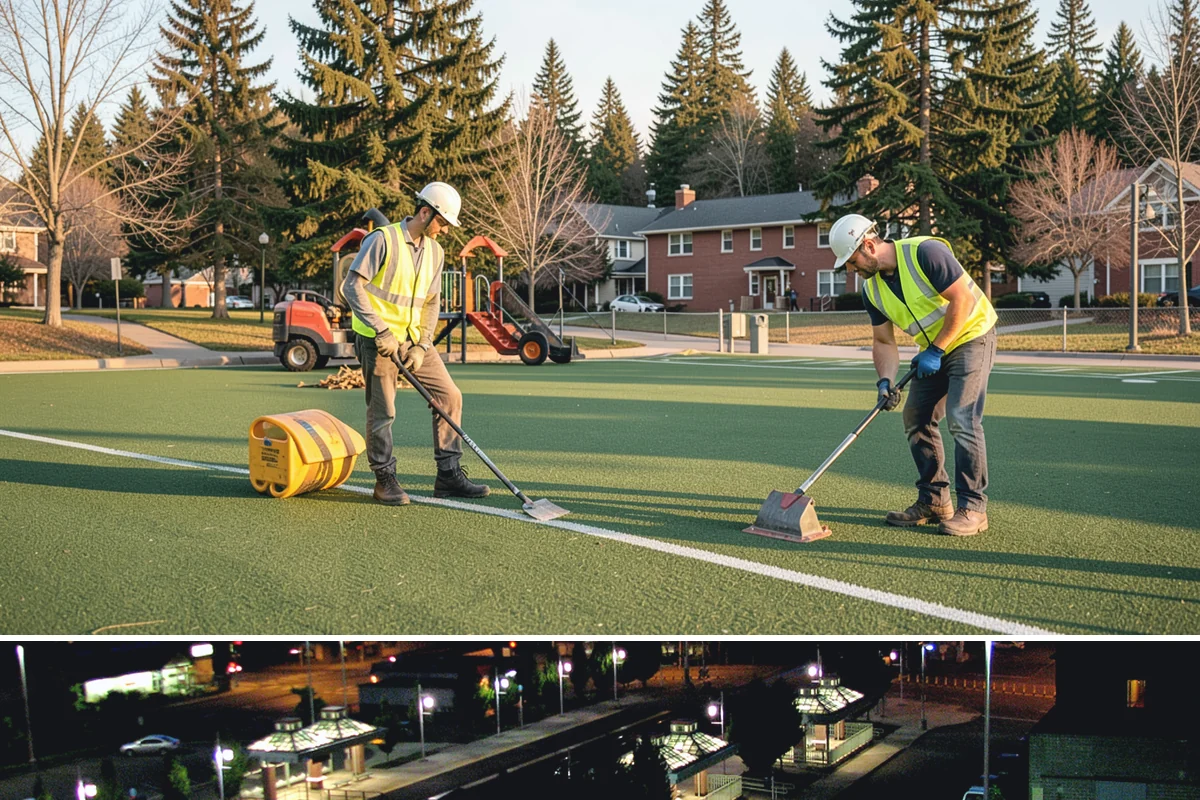 Sidewalk Snow Removal in Auburn, King County, WA - Sidewalk clearing is a winter service active from late fall through early spring, mobilized alongside each snow and freezing...
