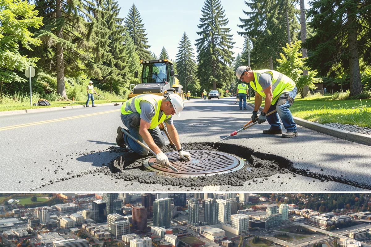 Sidewalk Snow Removal in Bellevue, King County, WA - Sidewalk clearing is a winter service active from late fall through early spring, mobilized alongside each snow and freezing...