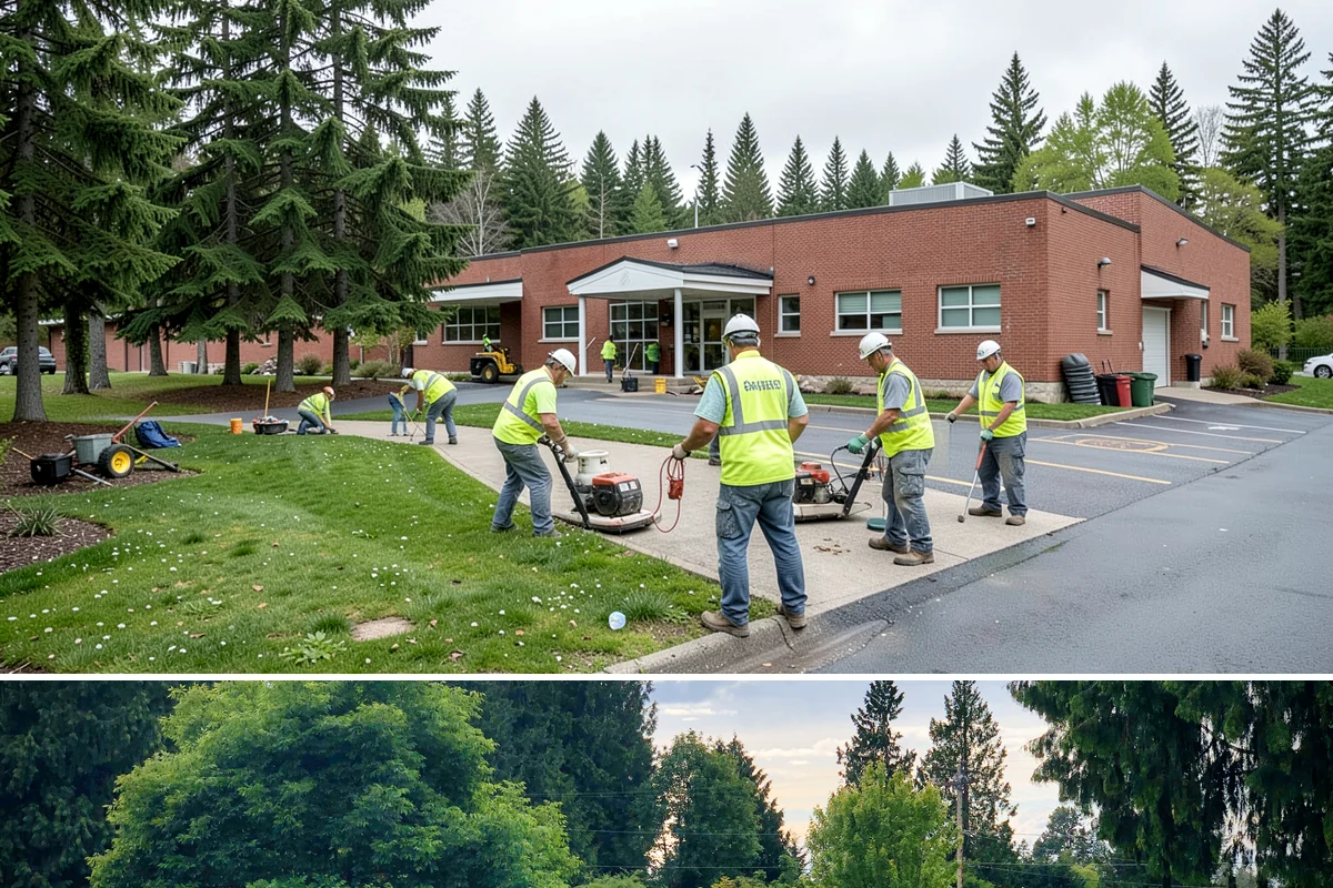 Sidewalk Snow Removal in Bonney Lake, Pierce County, WA - Sidewalk clearing is a winter service active from late fall through early spring, mobilized alongside each snow and freezing...