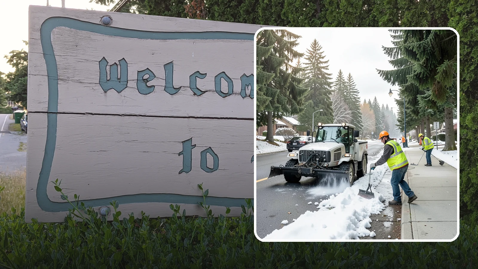 Sidewalk Snow Removal in Brier, Snohomish County, WA - Clear public sidewalks, walkways, and pedestrian corridors of snow to maintain safe, ADA-compliant access.