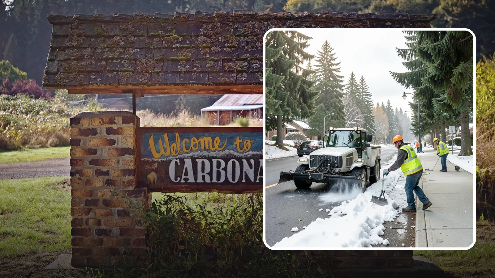 Sidewalk Snow Removal in Carbonado, Pierce County, WA - Clear public sidewalks, walkways, and pedestrian corridors of snow to maintain safe, ADA-compliant access.