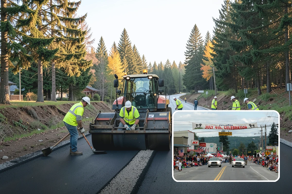 Sidewalk Snow Removal in Carnation, King County, WA - Maintains ADA-accessible width at ramps and crossings