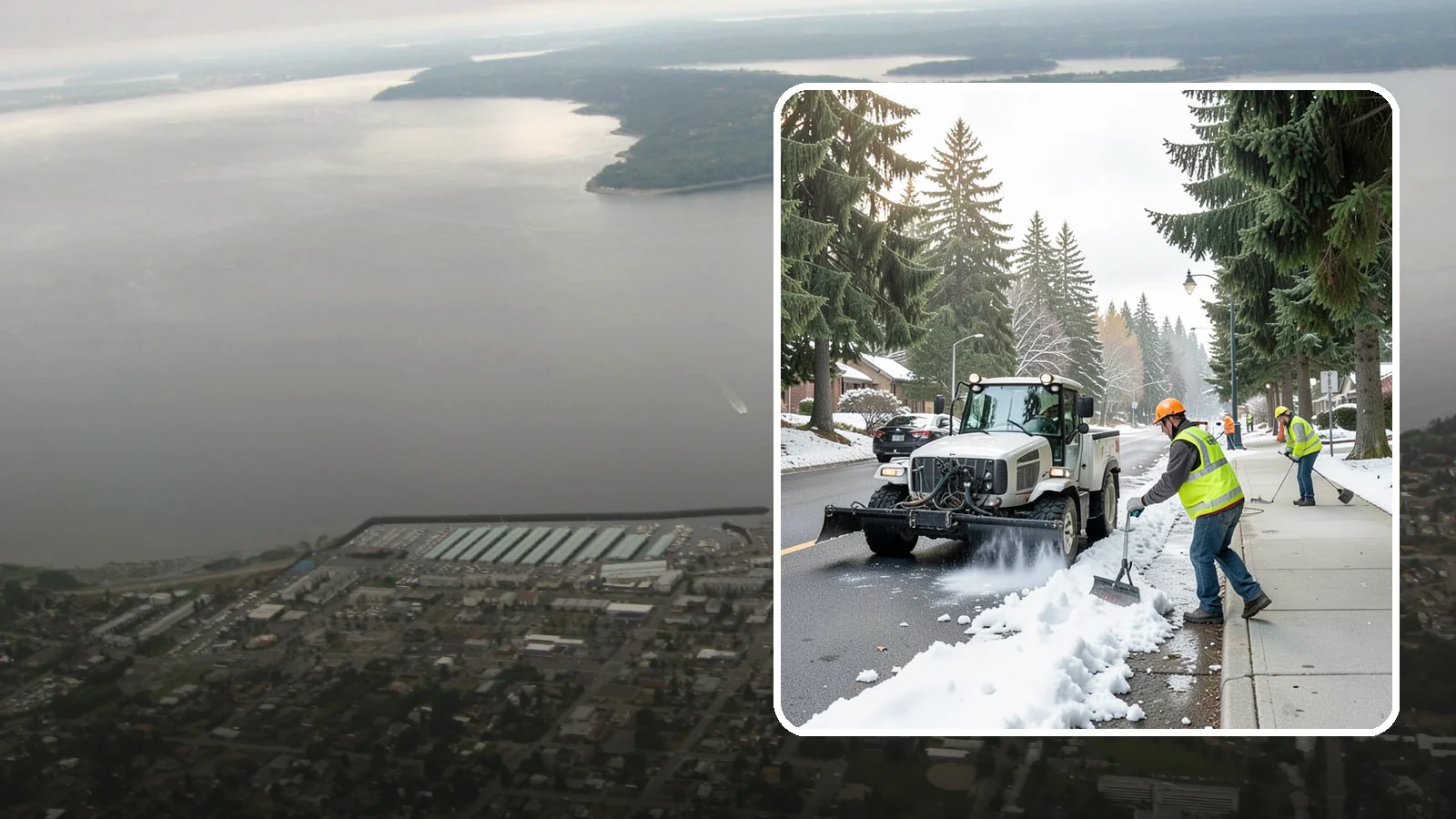 Sidewalk Snow Removal in Des Moines, King County, WA - Clear public sidewalks, walkways, and pedestrian corridors of snow to maintain safe, ADA-compliant access.