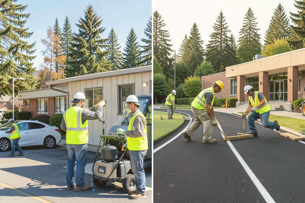 Sidewalk Snow Removal in Eatonville, Pierce County, WA - Inventory walkways, ramps, and pads with accessibility priorities