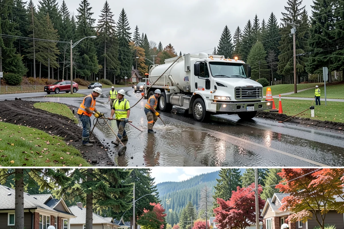 Sidewalk Snow Removal in Hunts Point, King County, WA - Sidewalk clearing is a winter service active from late fall through early spring, mobilized alongside each snow and freezing...