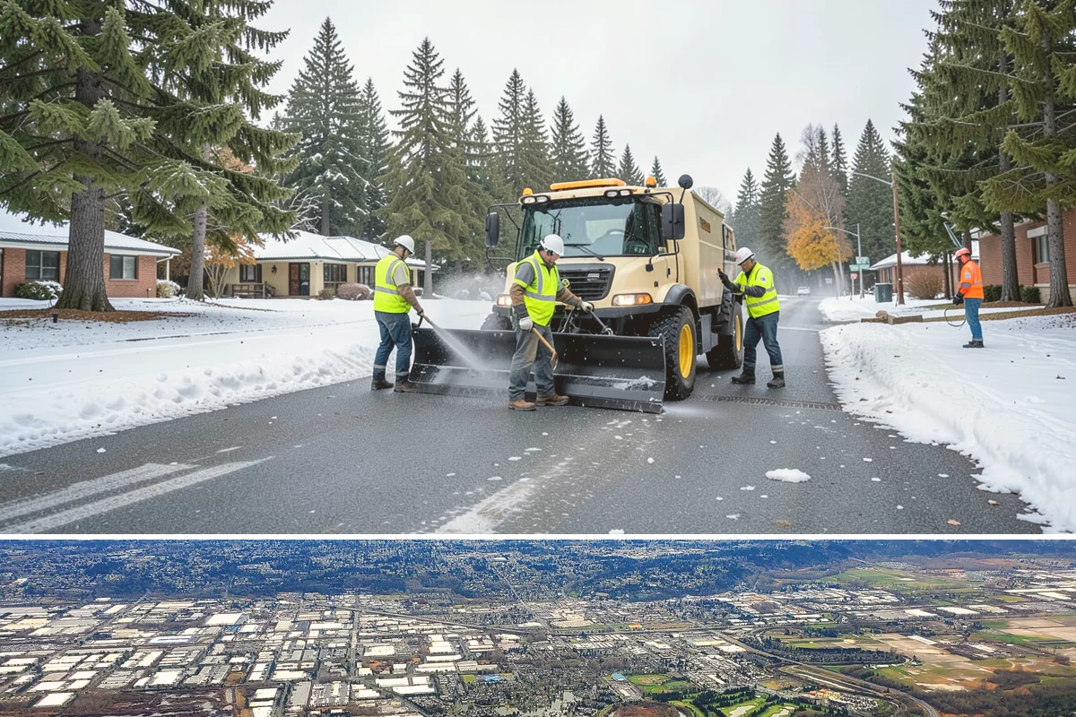 Sidewalk Snow Removal in Kent, King County, WA - Sidewalk clearing is a winter service active from late fall through early spring, mobilized alongside each snow and freezing...