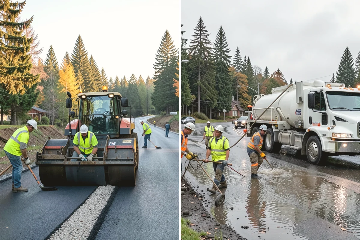 Sidewalk Snow Removal in La Conner, Skagit County, WA - Inventory walkways, ramps, and pads with accessibility priorities