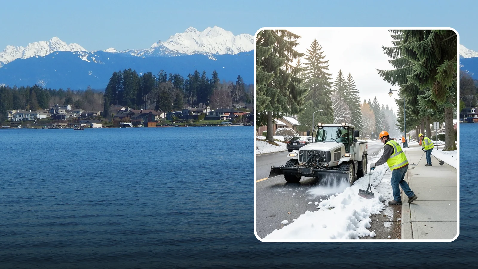 Sidewalk Snow Removal in Lake Stevens, Snohomish County, WA - Clear public sidewalks, walkways, and pedestrian corridors of snow to maintain safe, ADA-compliant access.