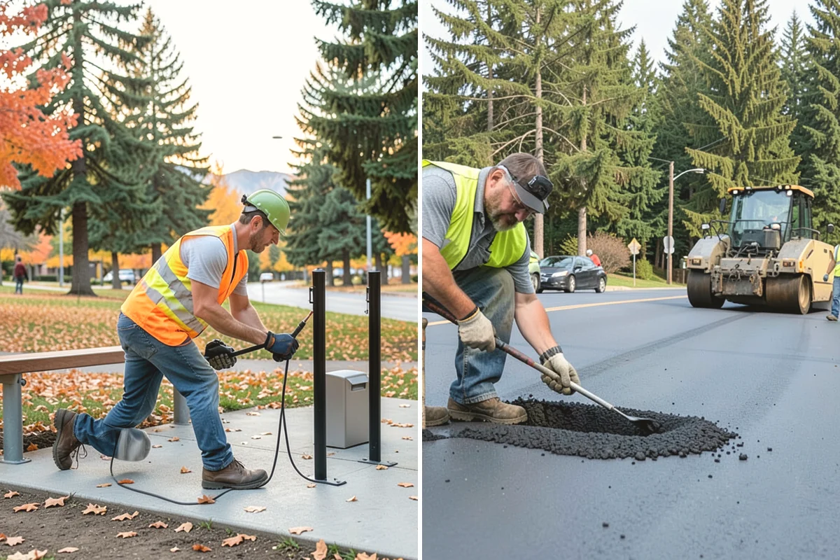 Sidewalk Snow Removal in Lake Stevens, Snohomish County, WA - Inventory walkways, ramps, and pads with accessibility priorities