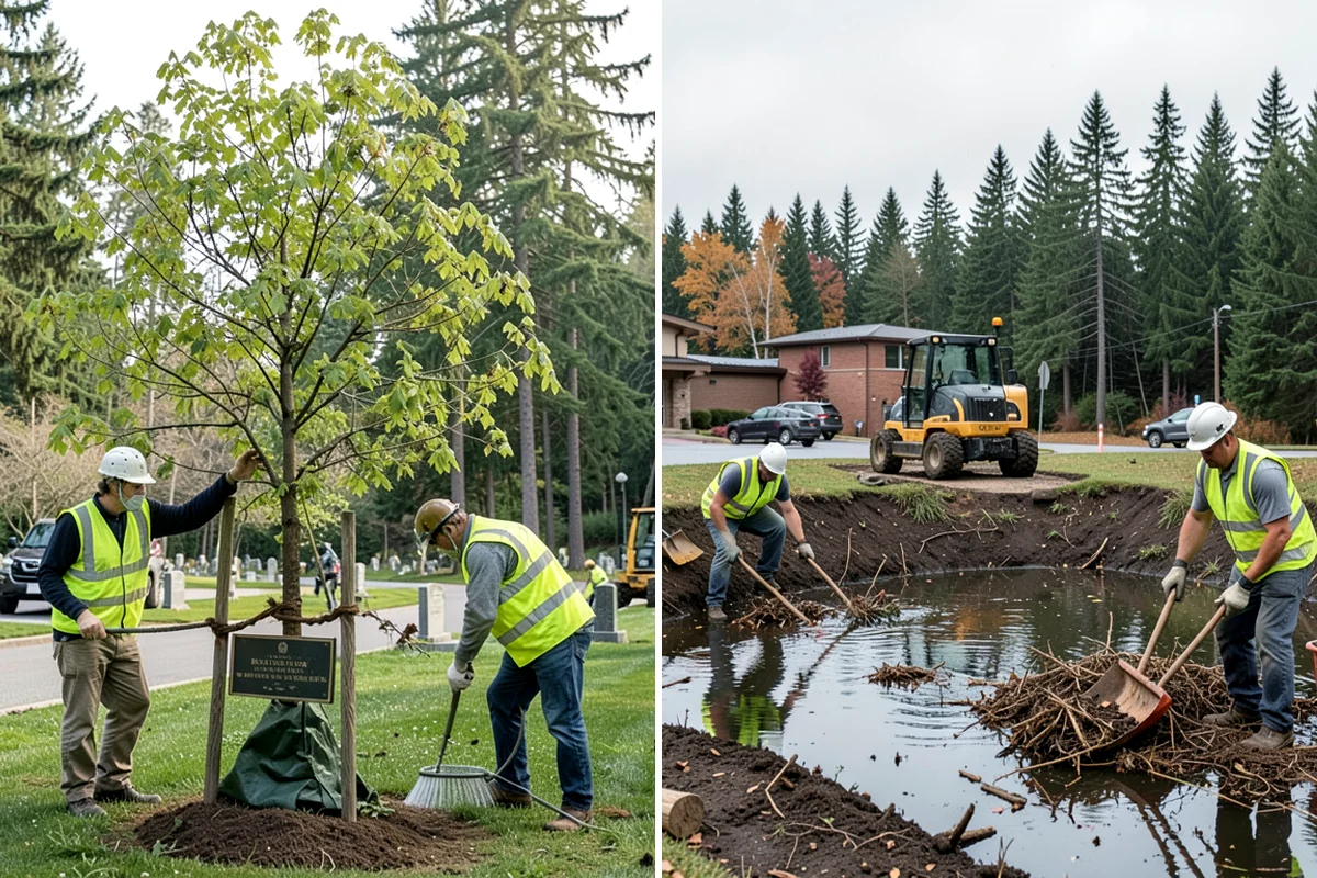 Sidewalk Snow Removal in Maple Valley, King County, WA - Inventory walkways, ramps, and pads with accessibility priorities
