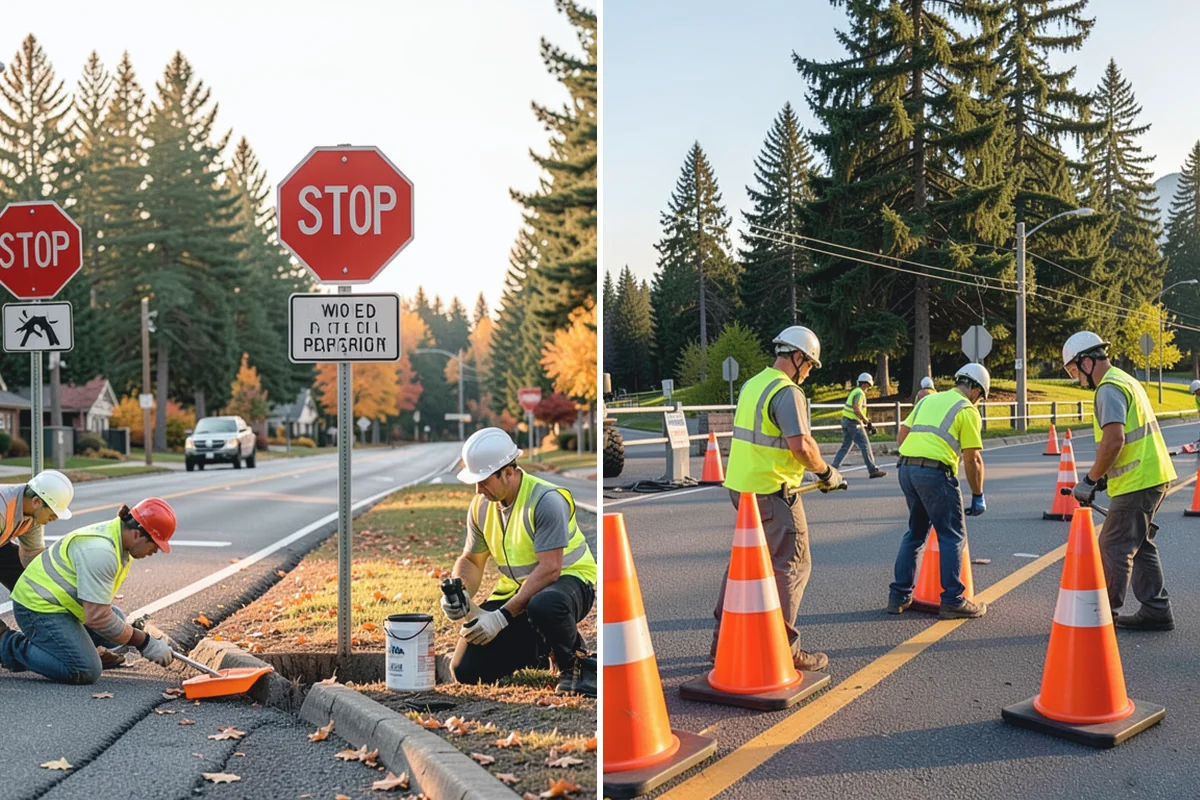 Sidewalk Snow Removal in Marysville, Snohomish County, WA - Inventory walkways, ramps, and pads with accessibility priorities