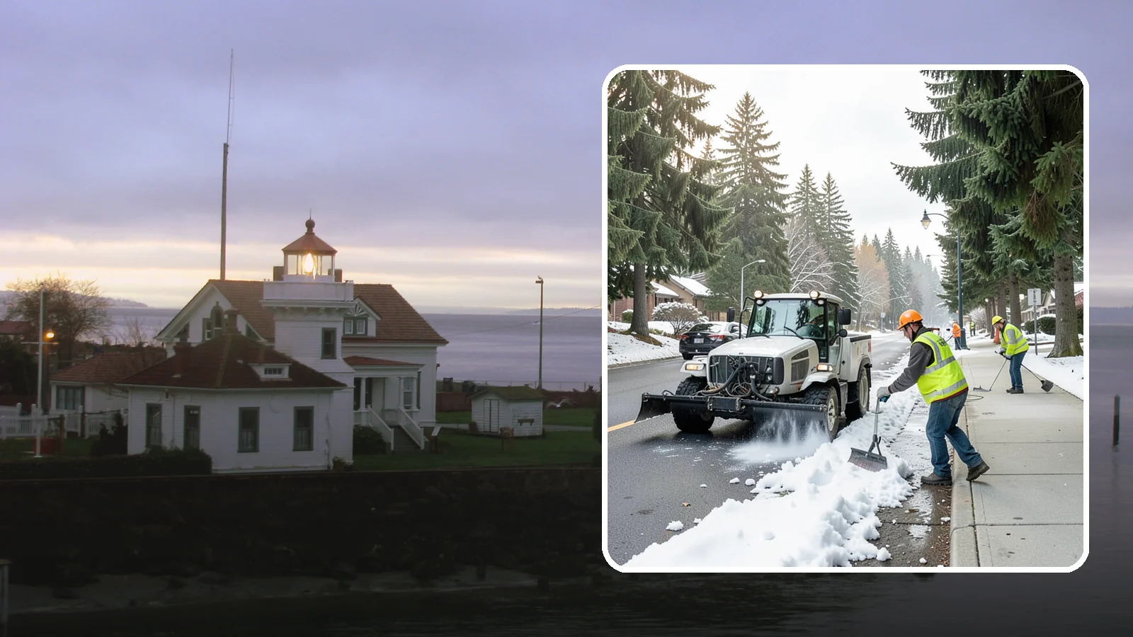Sidewalk Snow Removal in Mukilteo, Snohomish County, WA - Clear public sidewalks, walkways, and pedestrian corridors of snow to maintain safe, ADA-compliant access.