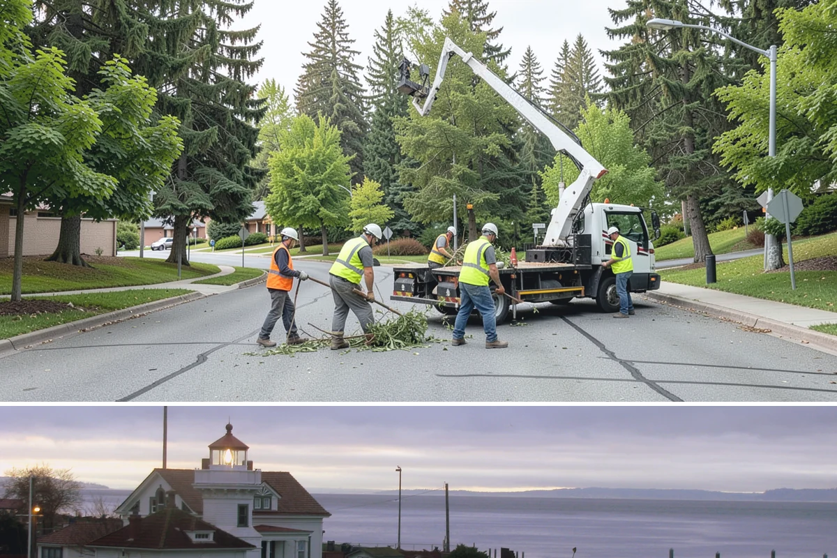 Sidewalk Snow Removal in Mukilteo, Snohomish County, WA - Sidewalk clearing is a winter service active from late fall through early spring, mobilized alongside each snow and freezing...
