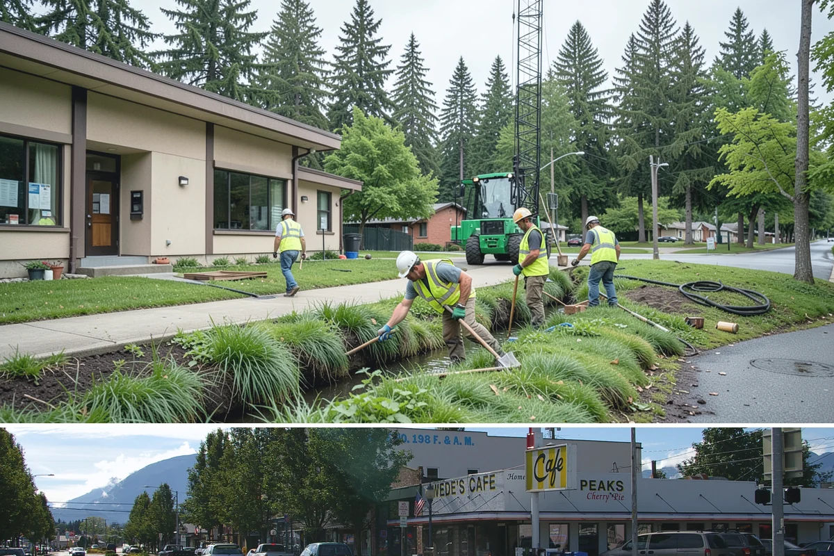 Sidewalk Snow Removal in North Bend, King County, WA - Sidewalk clearing is a winter service active from late fall through early spring, mobilized alongside each snow and freezing...