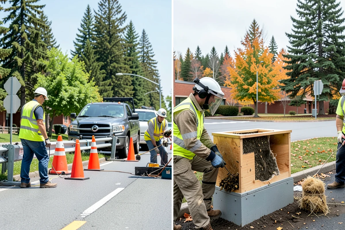 Sidewalk Snow Removal in Puyallup, Pierce County, WA - Inventory walkways, ramps, and pads with accessibility priorities