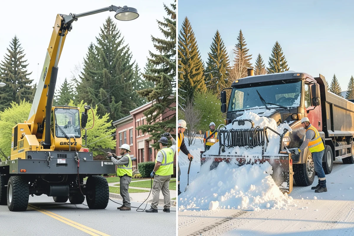 Sidewalk Snow Removal in Roy, Pierce County, WA - Inventory walkways, ramps, and pads with accessibility priorities