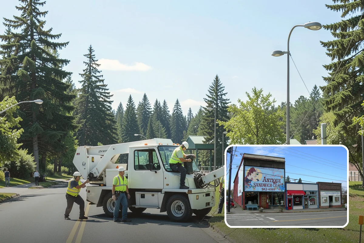 Sidewalk Snow Removal in Ruston, Pierce County, WA - Maintains ADA-accessible width at ramps and crossings