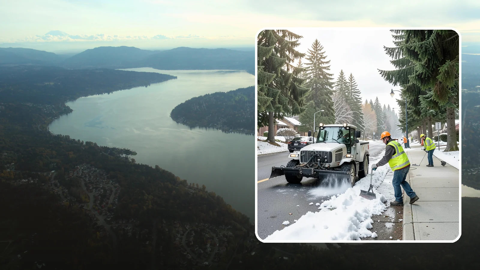 Sidewalk Snow Removal in Sammamish, King County, WA - Clear public sidewalks, walkways, and pedestrian corridors of snow to maintain safe, ADA-compliant access.