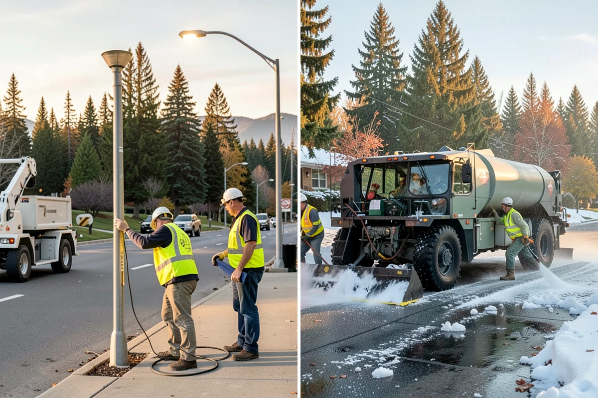 Sidewalk Snow Removal in SeaTac, King County, WA - Inventory walkways, ramps, and pads with accessibility priorities