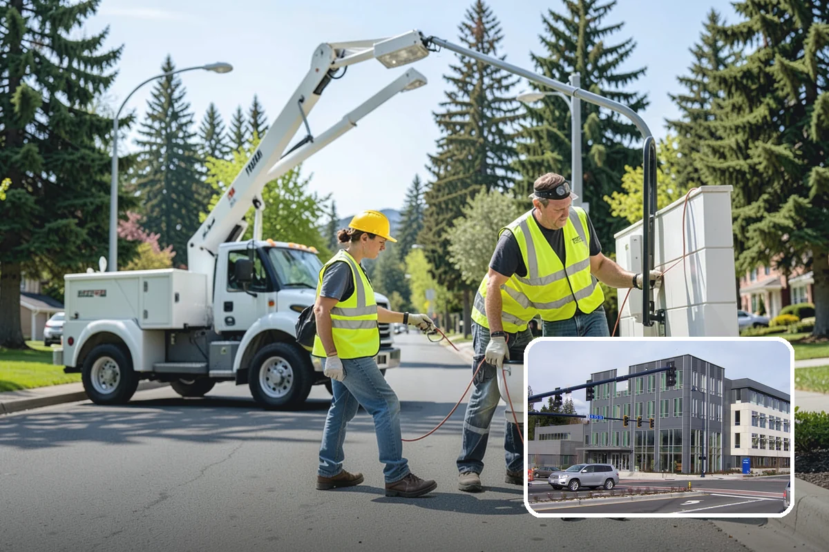 Sidewalk Snow Removal in Shoreline, King County, WA - Maintains ADA-accessible width at ramps and crossings