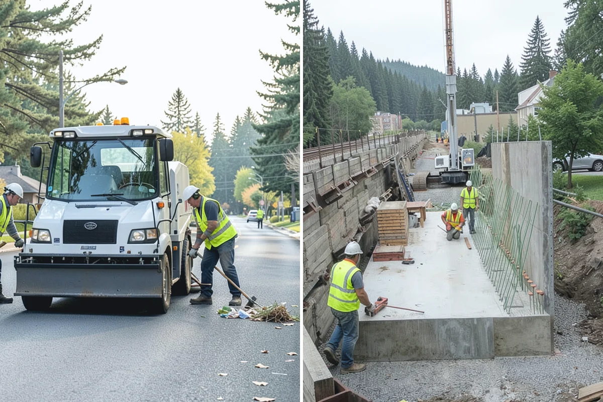 Sidewalk Snow Removal in Skykomish, King County, WA - Inventory walkways, ramps, and pads with accessibility priorities