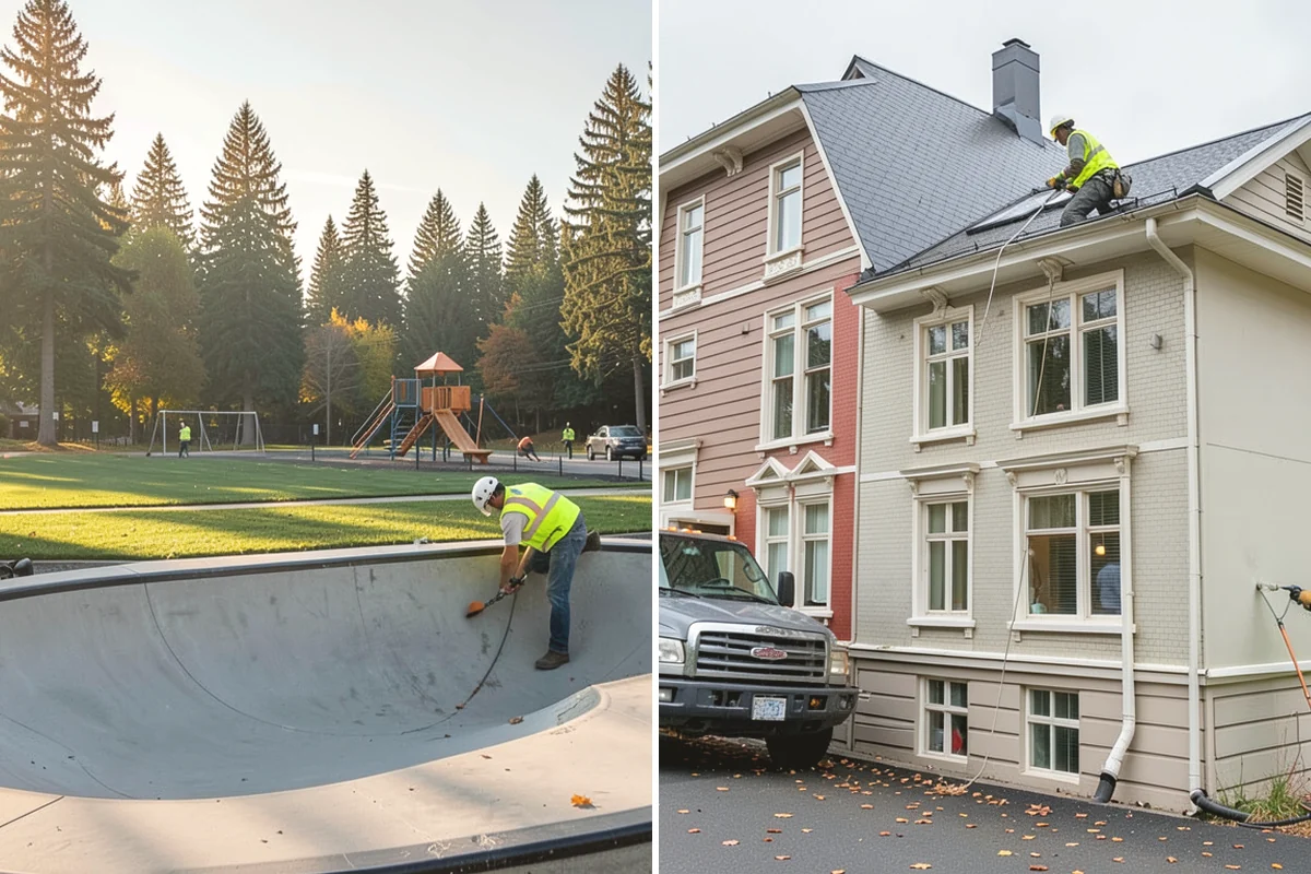 Sidewalk Snow Removal in Steilacoom, Pierce County, WA - Inventory walkways, ramps, and pads with accessibility priorities