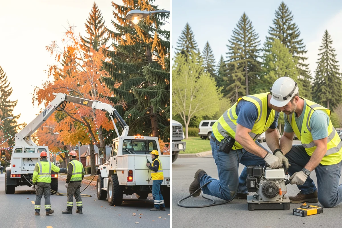 Sidewalk Sweeping in Anacortes, Skagit County, WA - Map sidewalk and plaza routes