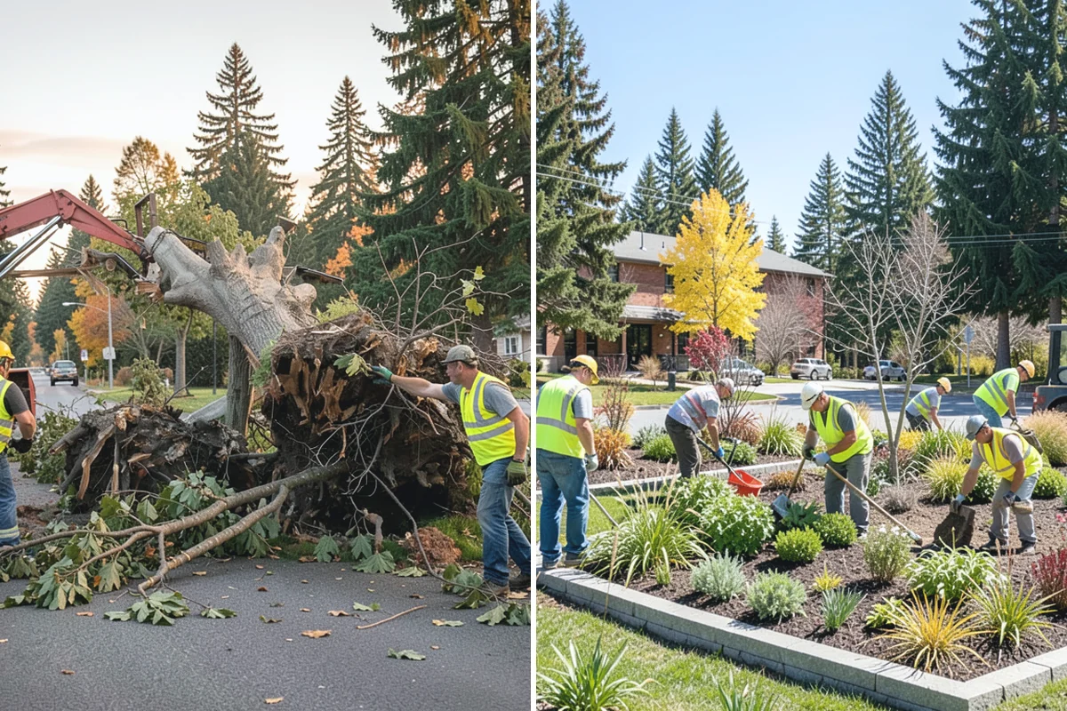 Sidewalk Sweeping in Bonney Lake, Pierce County, WA - Map sidewalk and plaza routes