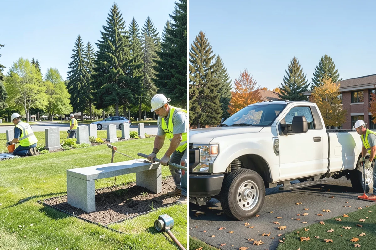 Sidewalk Sweeping in Granite Falls, Snohomish County, WA - Map sidewalk and plaza routes