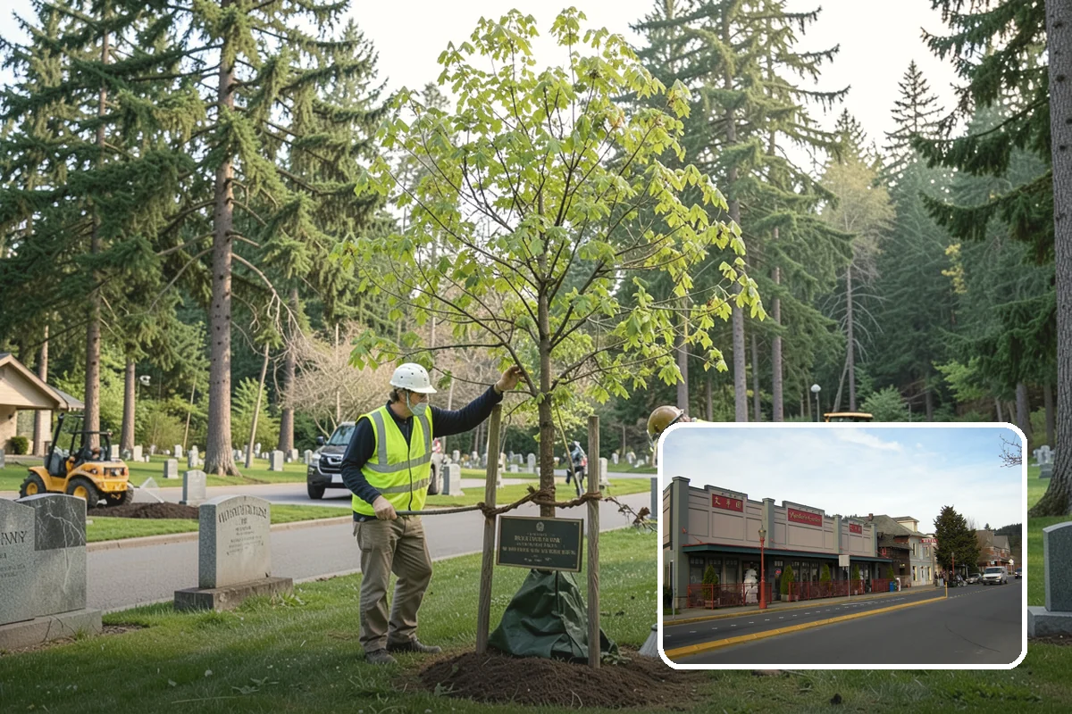 Sidewalk Sweeping in Issaquah, King County, WA - Compact equipment for tight spaces