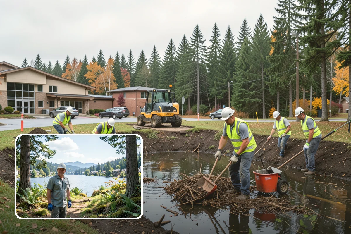 Sidewalk Sweeping in Milton, King County, WA - Compact equipment for tight spaces