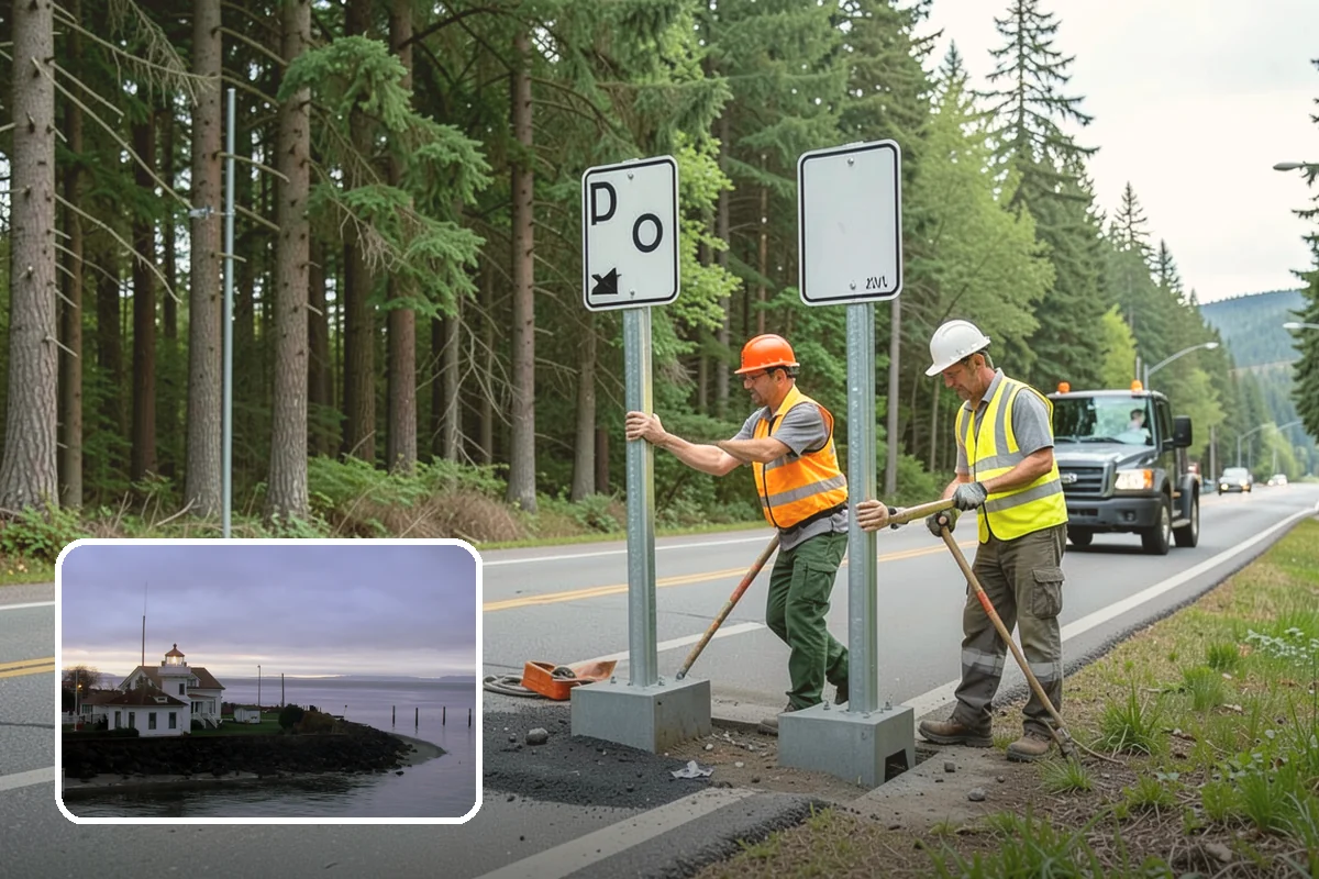 Sidewalk Sweeping in Mukilteo, Snohomish County, WA - Compact equipment for tight spaces