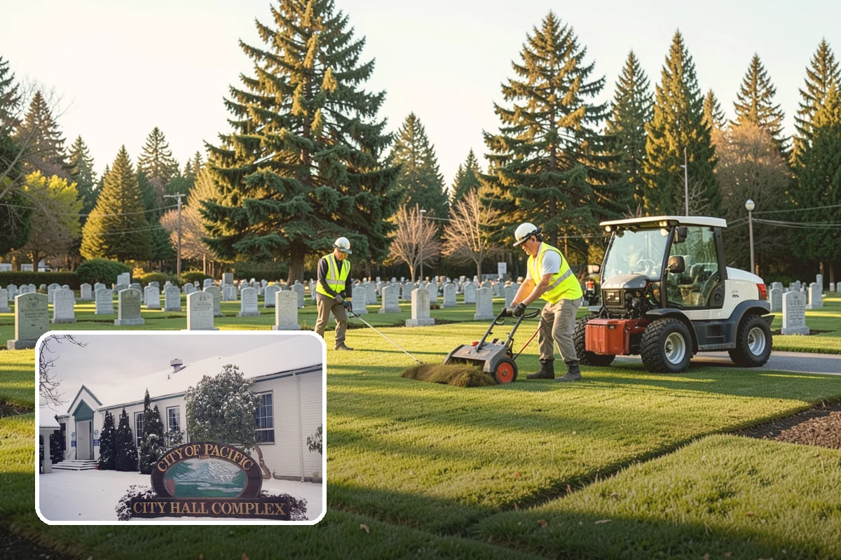 Sidewalk Sweeping in Pacific, King County, WA - Compact equipment for tight spaces