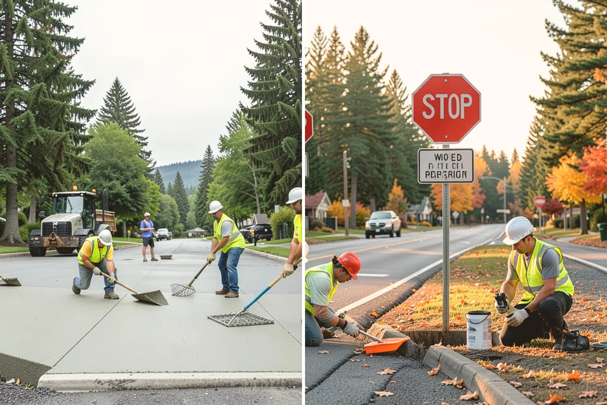 Sidewalk Sweeping in Sammamish, King County, WA - Map sidewalk and plaza routes