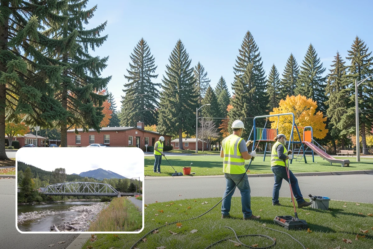 Sidewalk Sweeping in Skykomish, King County, WA - Compact equipment for tight spaces