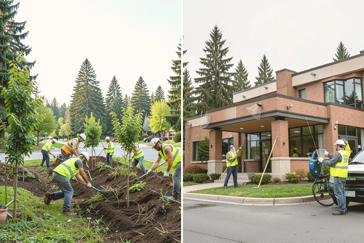 Sidewalk Sweeping in Snohomish, Snohomish County, WA - Map sidewalk and plaza routes