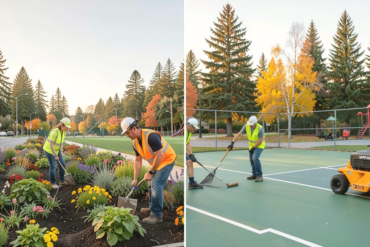 Sidewalk Sweeping in Tacoma, Pierce County, WA - Map sidewalk and plaza routes