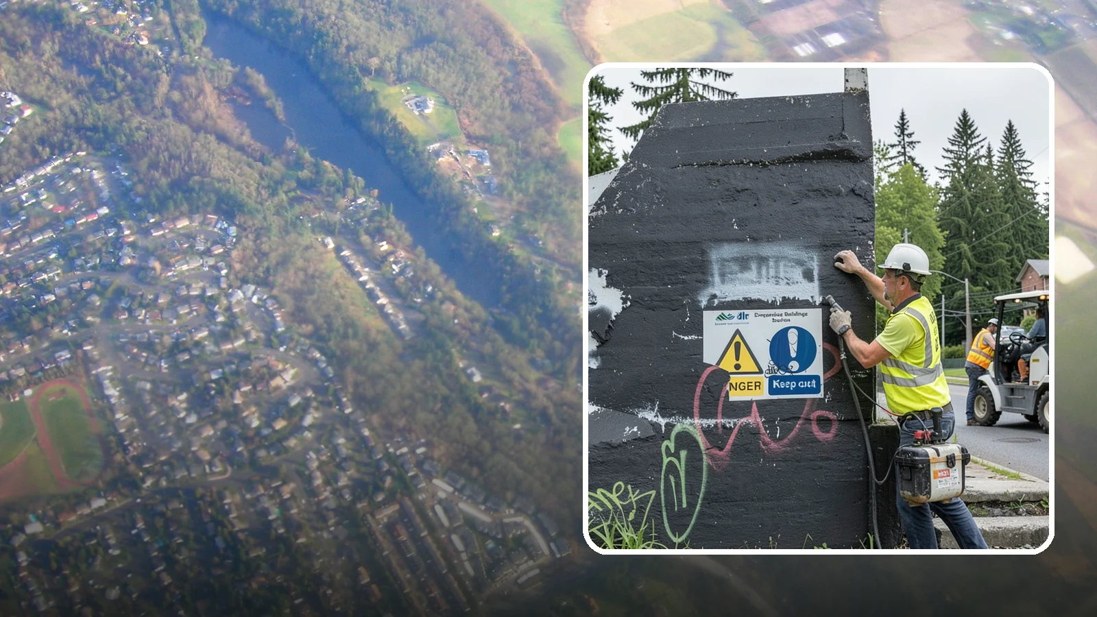 Sign Graffiti Removal in Algona, King County, WA - Careful removal of graffiti from traffic, regulatory, and wayfinding signs without harming their reflectivity.