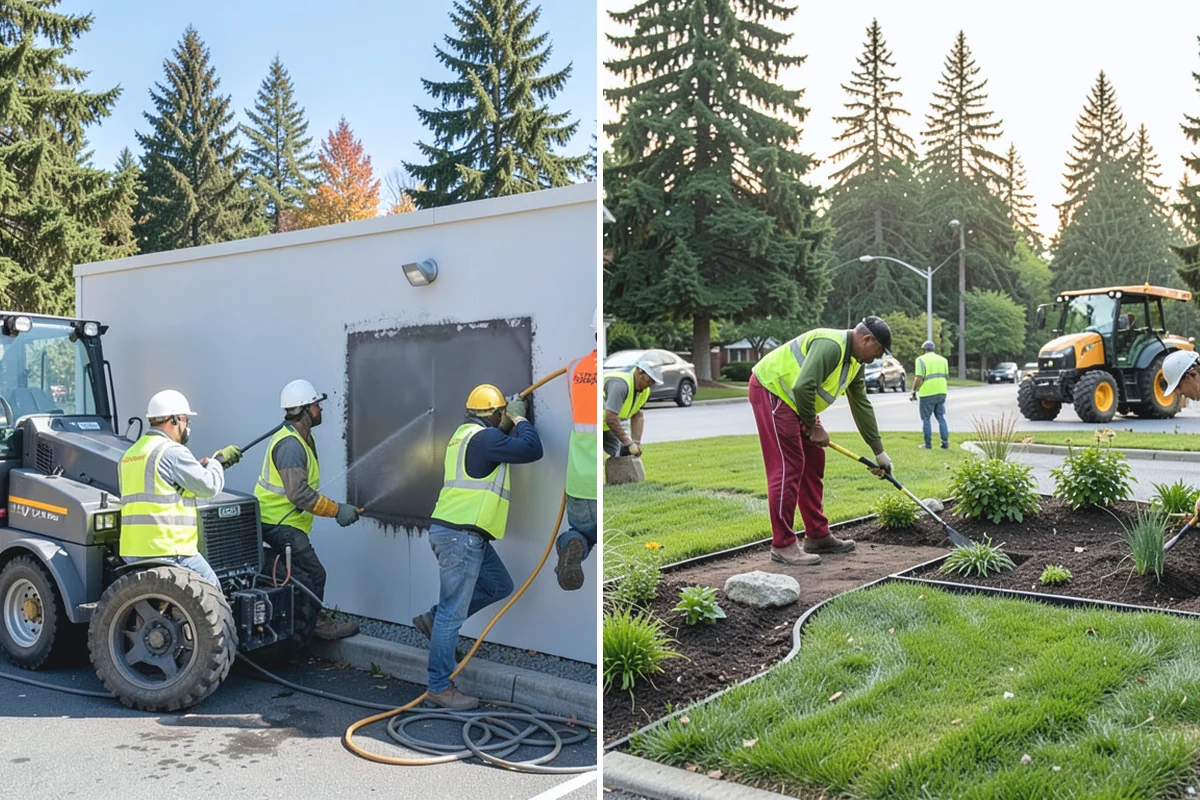 Sign Graffiti Removal in Bonney Lake, Pierce County, WA - Identify tagged signs from reports or field patrol