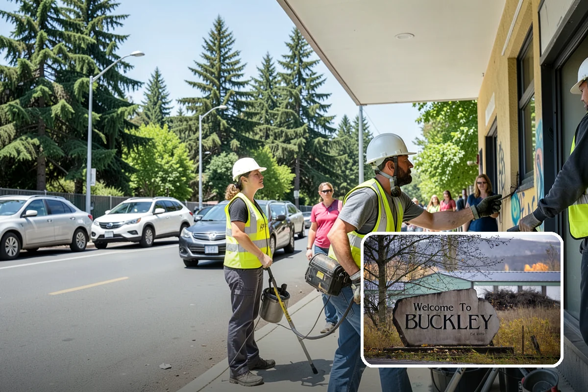 Sign Graffiti Removal in Buckley, Pierce County, WA - Reflectivity-preserving methods that protect nighttime legibility