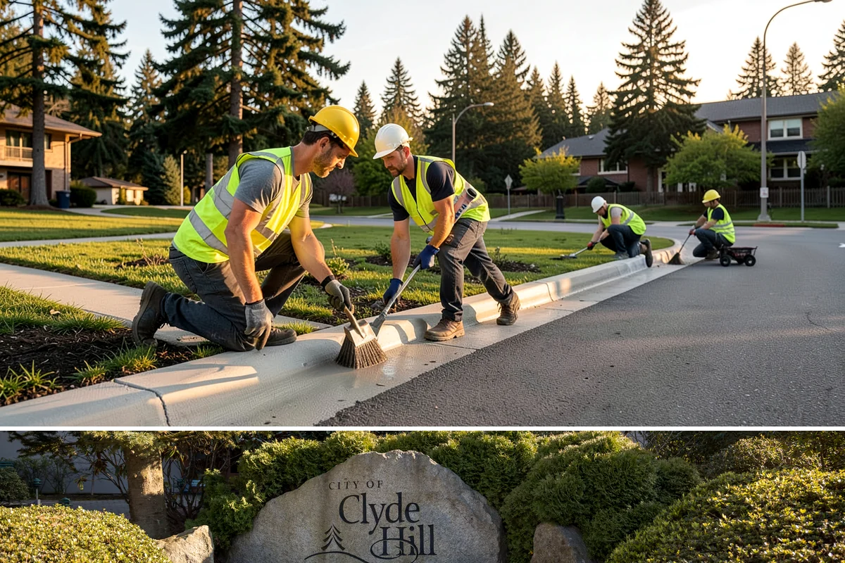 Sign Graffiti Removal in Clyde Hill, King County, WA - Removal continues throughout the year, with traffic-control setups planned around daylight and lower-volume traffic periods.