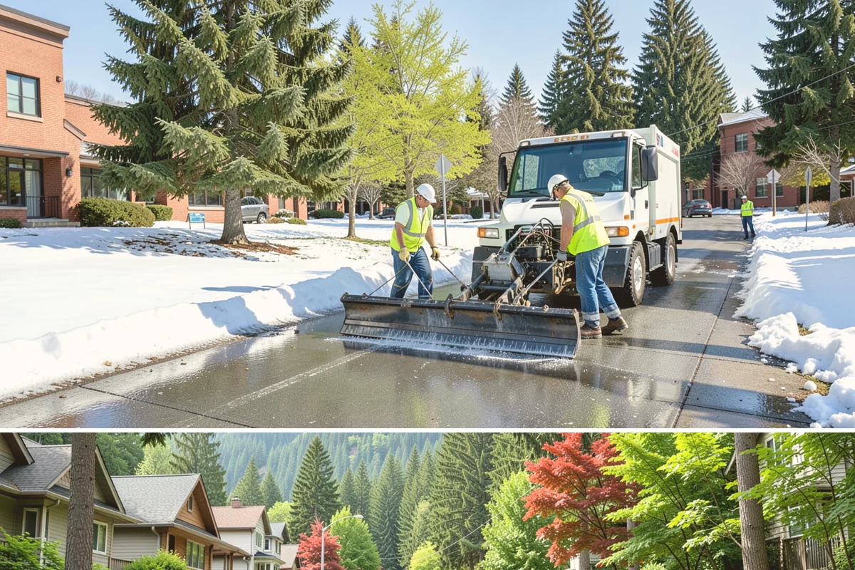 Sign Graffiti Removal in Darrington, Snohomish County, WA - Removal continues throughout the year, with traffic-control setups planned around daylight and lower-volume traffic periods.