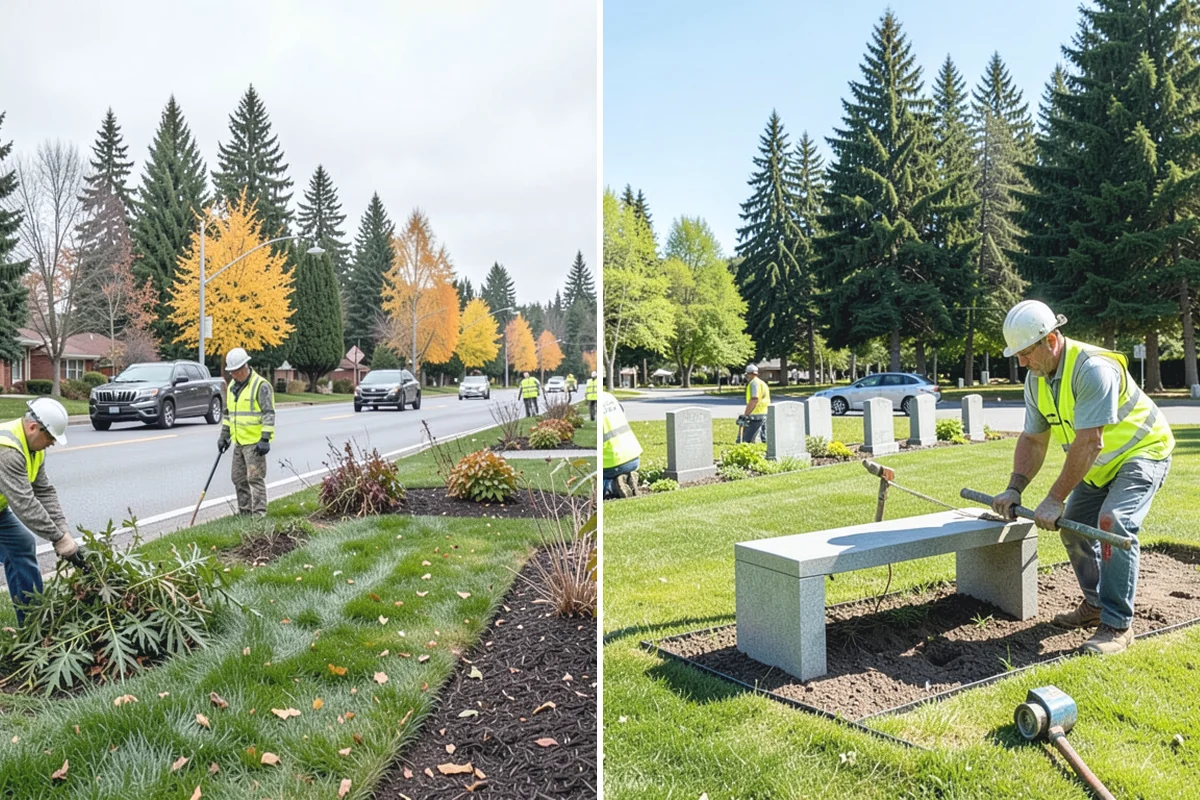 Sign Graffiti Removal in Des Moines, King County, WA - Identify tagged signs from reports or field patrol