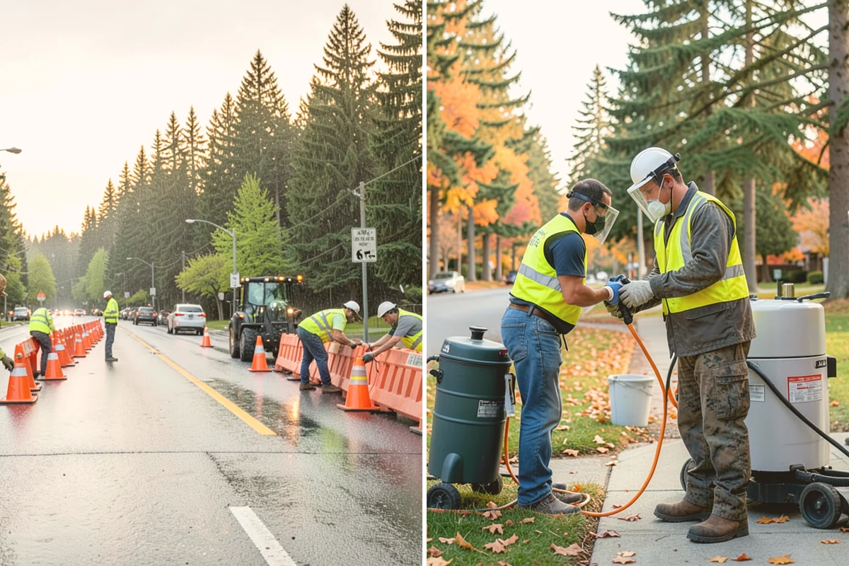 Sign Graffiti Removal in Edmonds, Snohomish County, WA - Identify tagged signs from reports or field patrol