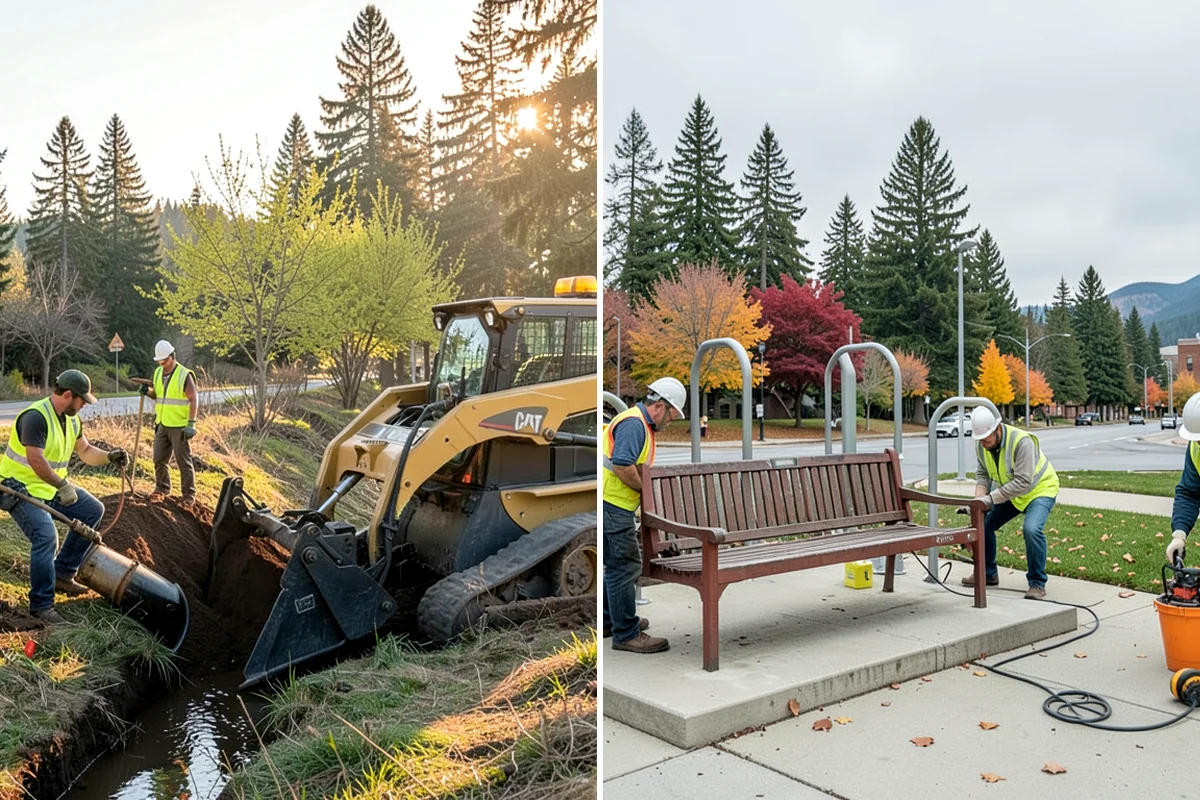 Sign Graffiti Removal in Enumclaw, King County, WA - Identify tagged signs from reports or field patrol