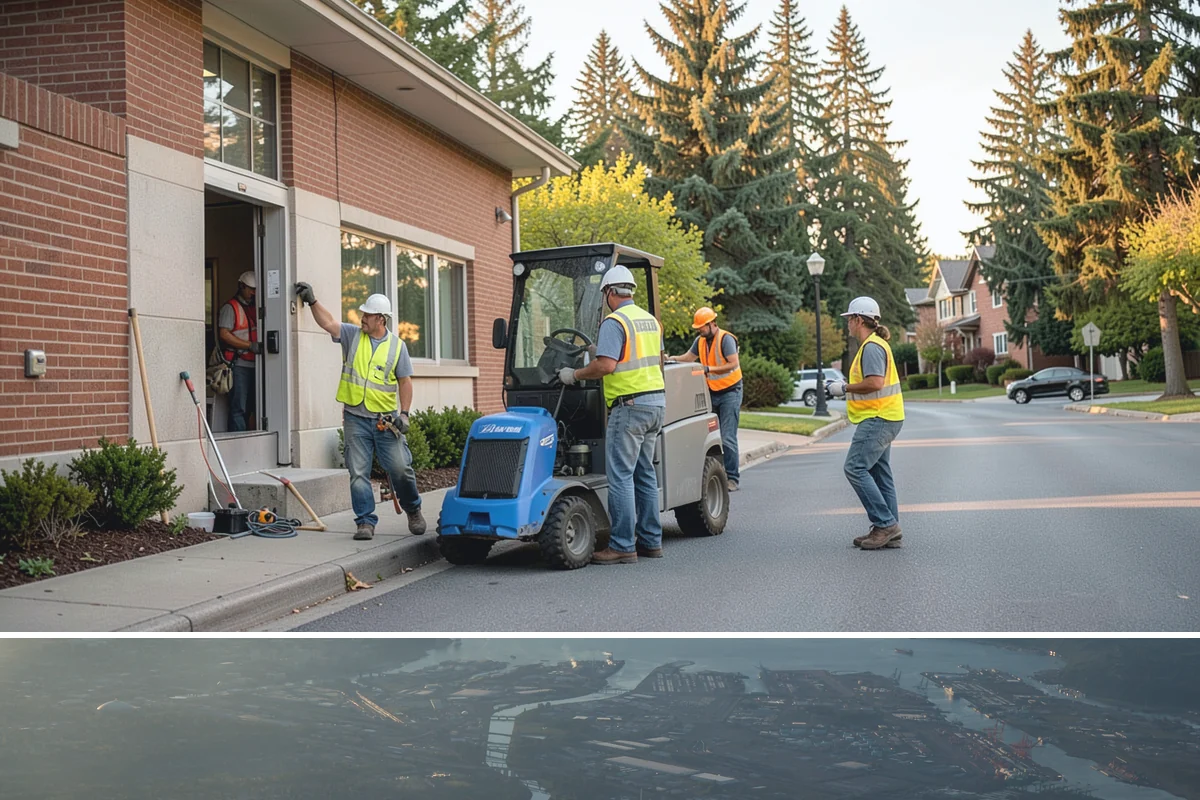 Sign Graffiti Removal in Fife, Pierce County, WA - Removal continues throughout the year, with traffic-control setups planned around daylight and lower-volume traffic periods.