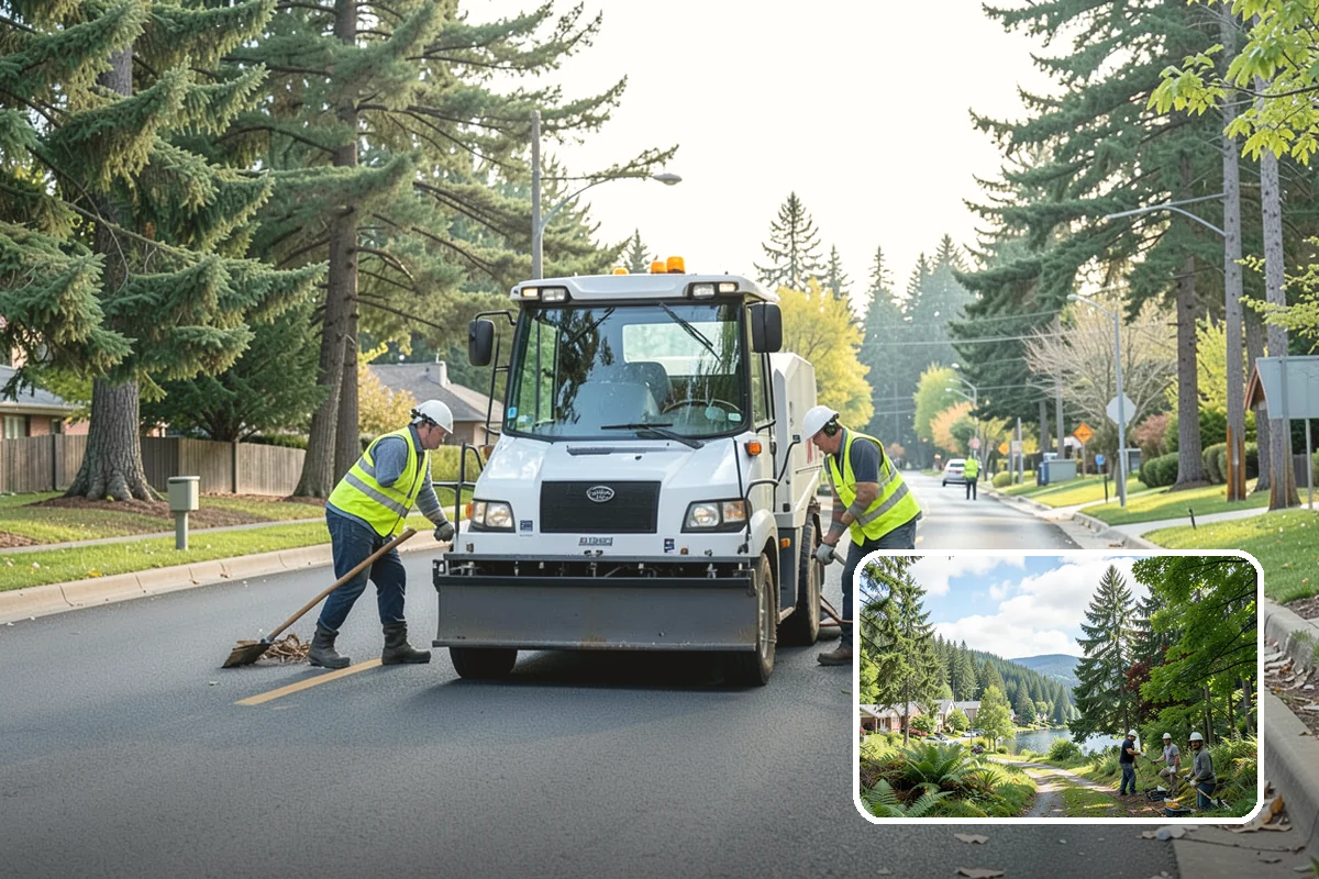 Sign Graffiti Removal in Lake Forest Park, King County, WA - Reflectivity-preserving methods that protect nighttime legibility
