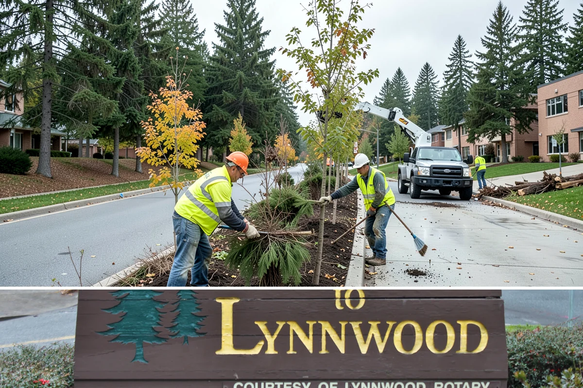 Sign Graffiti Removal in Lynnwood, Snohomish County, WA - Removal continues throughout the year, with traffic-control setups planned around daylight and lower-volume traffic periods.