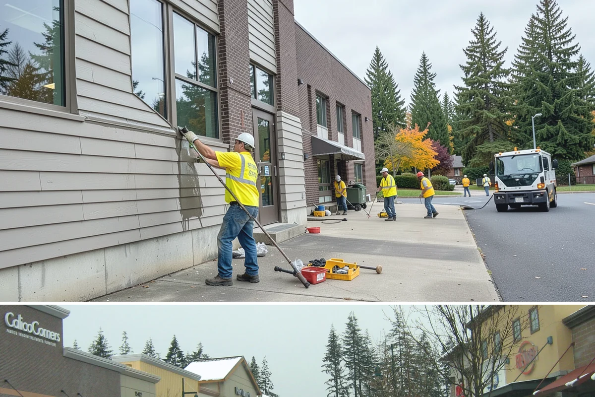 Sign Graffiti Removal in Mill Creek, Snohomish County, WA - Removal continues throughout the year, with traffic-control setups planned around daylight and lower-volume traffic periods.